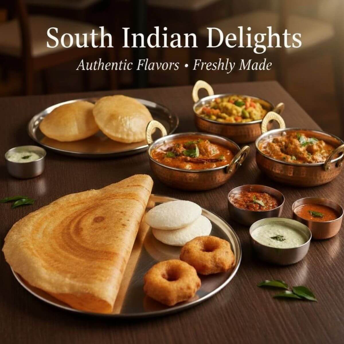 Dosa Grill's signature South Indian dosas - Authentic cuisine in Calgary