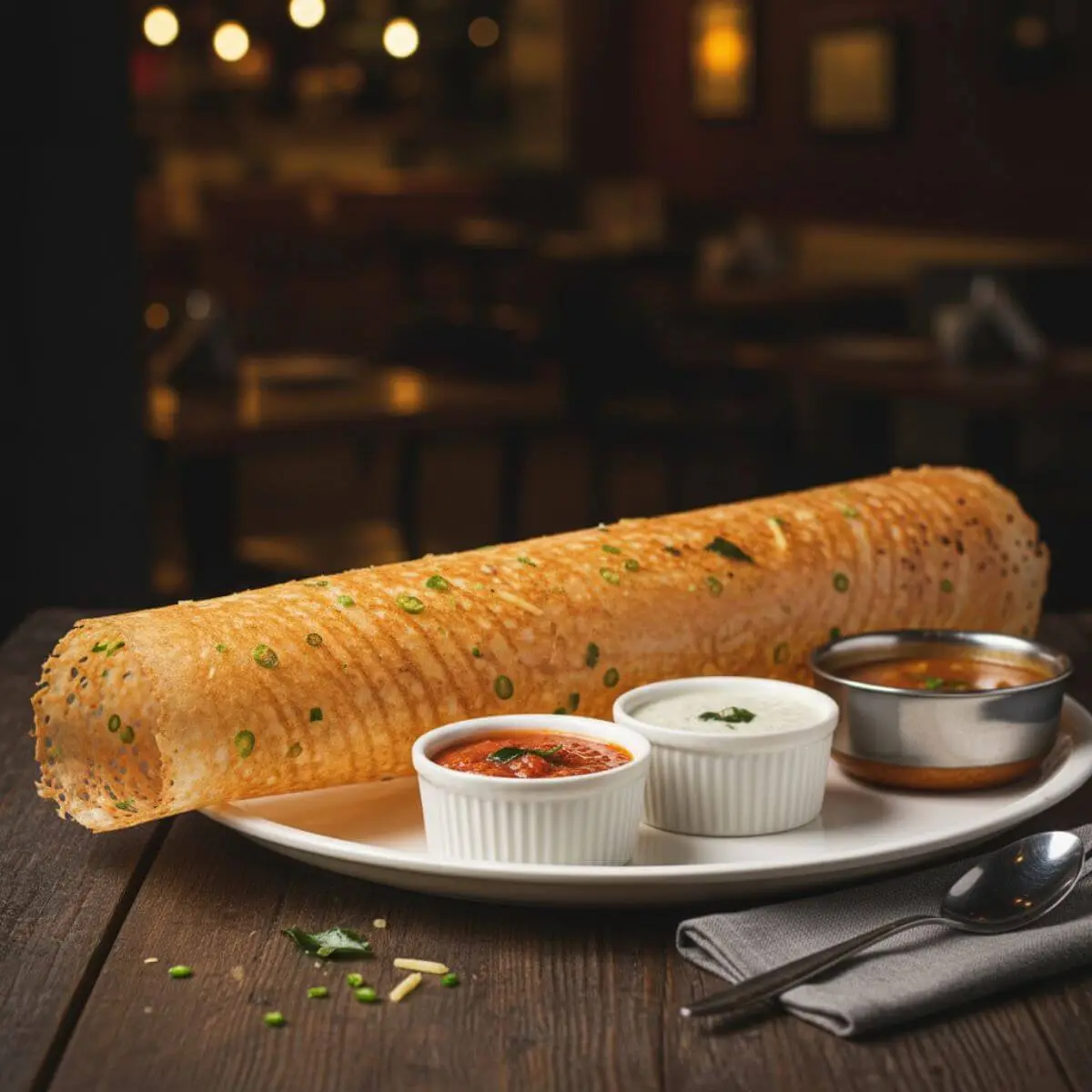 Fresh Paneer Dosa at Dosa Grill Calgary